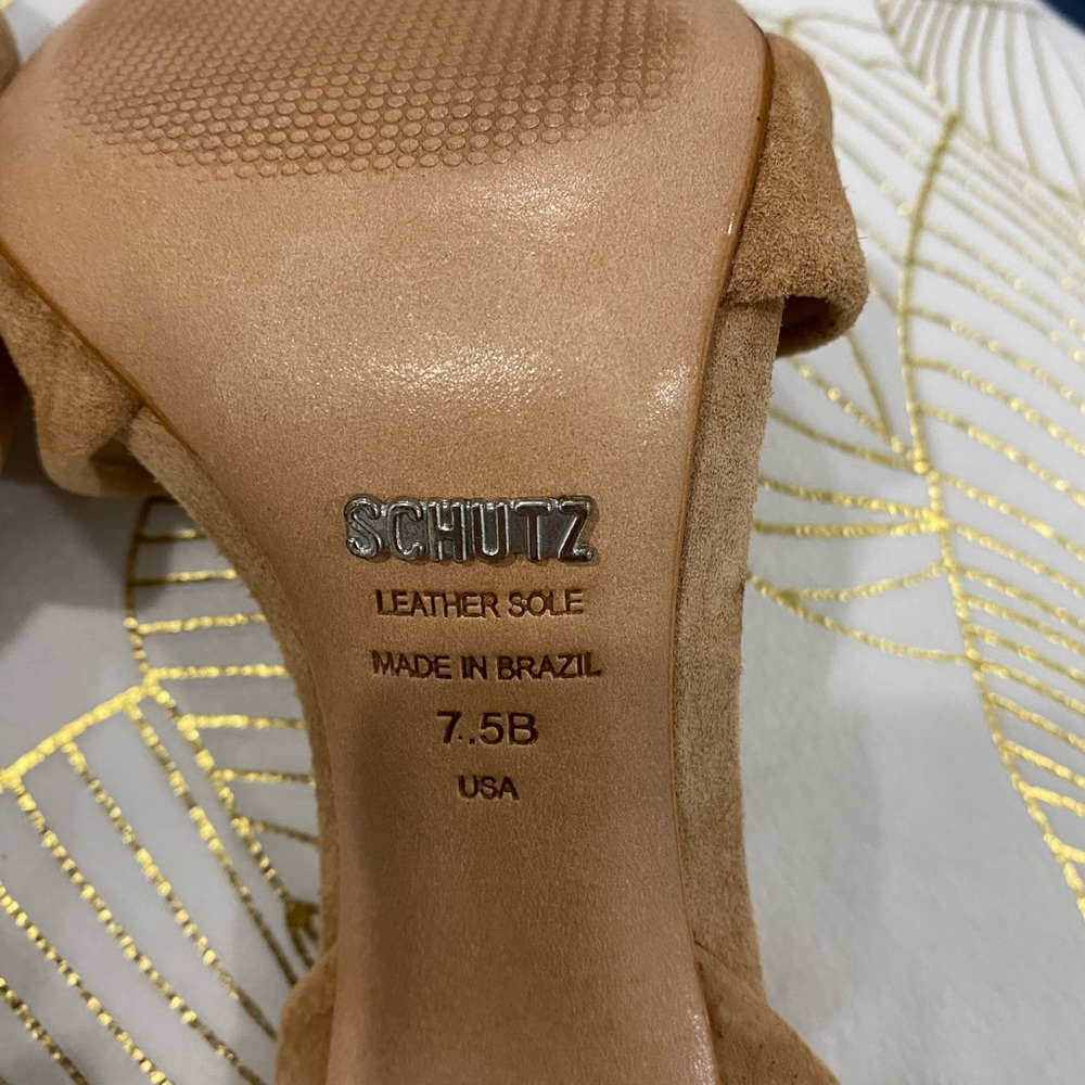 ⬇️PRICE⬇️ Schutz- Monia Desert (Tan) - 7.5 B - Leather - Picture 10 of 12